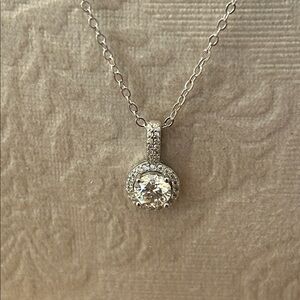 Moissanite necklace 1.0 CT NWT